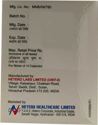 Thalitero 100mg Strip Of 10 Capsules