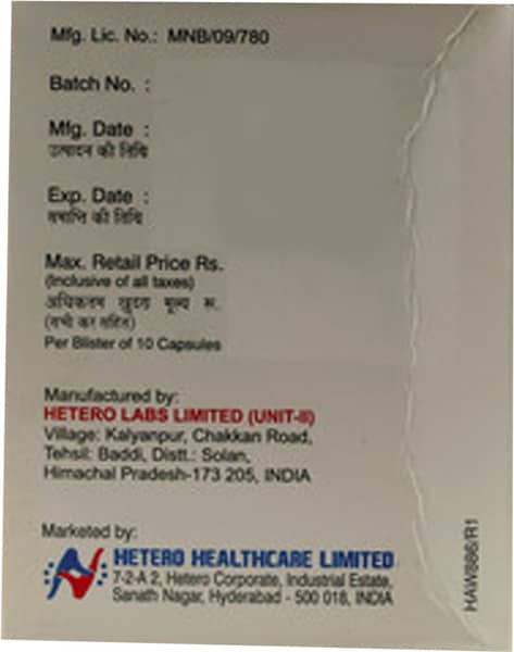 Thalitero 100mg Strip Of 10 Capsules