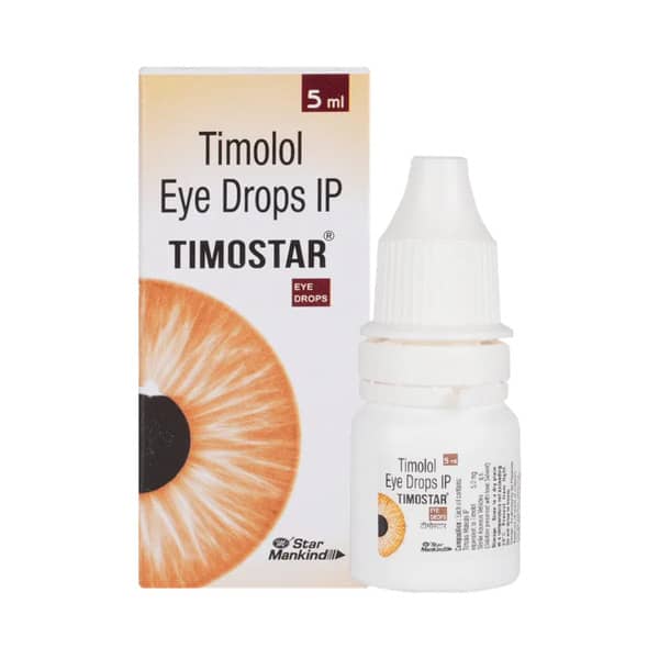 Timostar Bottle Of 5ml Eye Drops
