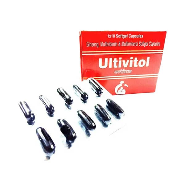 Ultivitol Strip Of 10 Capsules