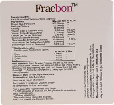 Fracbon Strip Of 10 Tablets