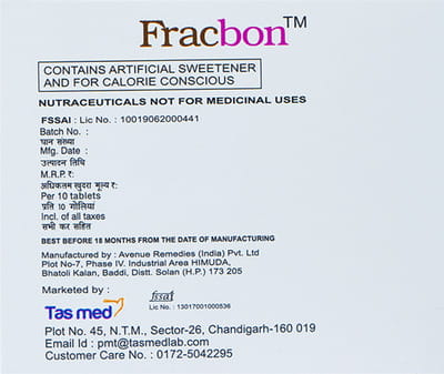 Fracbon Strip Of 10 Tablets