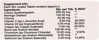 Fracbon Strip Of 10 Tablets
