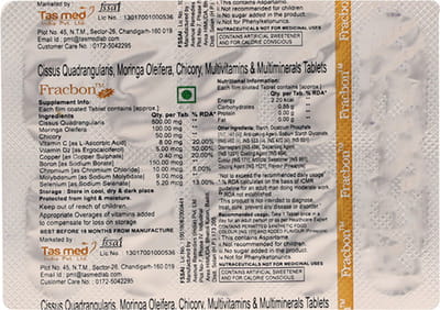 Fracbon Strip Of 10 Tablets