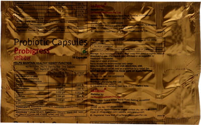 Probigress Strip Of 10 Capsules
