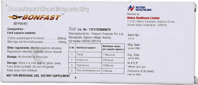 Bonfast Strip Of 10 Capsules