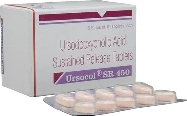 Ursocol Sr 450 Strip Of 10 Capsules