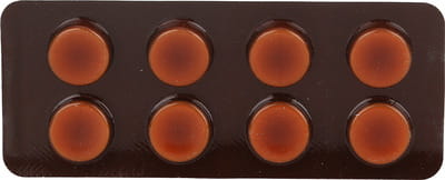 Dailyshine 60k Orange Flavour Sugar Free Strip Of 8 Chewable Tablets