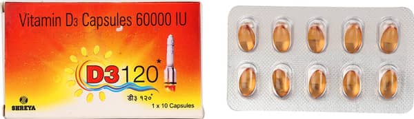 D3 120 60000 Iu Capsule 10