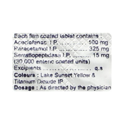 Eclonac Sp Strip Of 10 Tablets