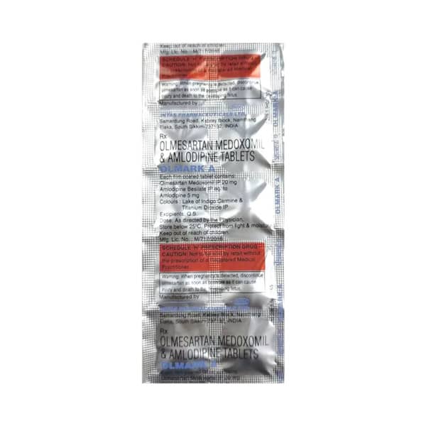 Olmark Am 40/5Mg Strip Of 10 Tablets