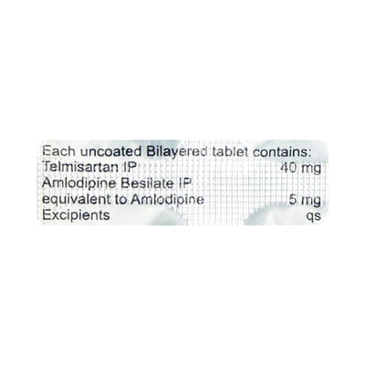 Extel Am 40/5mg Strip Of 10 Tablets