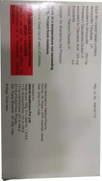 Amoxyclav 375 Tablet