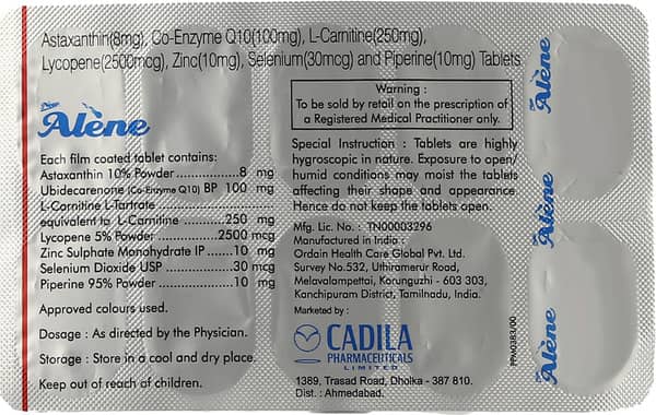 New Alene Strip Of 10 Tablets