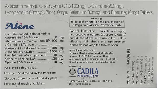 New Alene Strip Of 10 Tablets