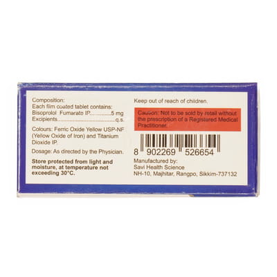 Bisokem 5 Mg Tablet 10