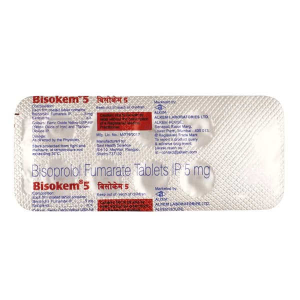Bisokem 5 Mg Tablet 10