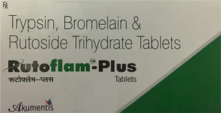 Rutoflam Plus Strip Of 10 Tablets