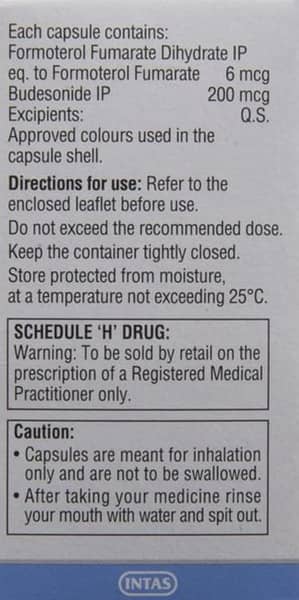 Quikhale Fb 200mcg Bottle Of 30 Inhalation Capsule