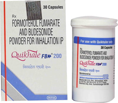 Quikhale Fb 6/200 Mcg Bottle Of 30 Inhalation Capsule