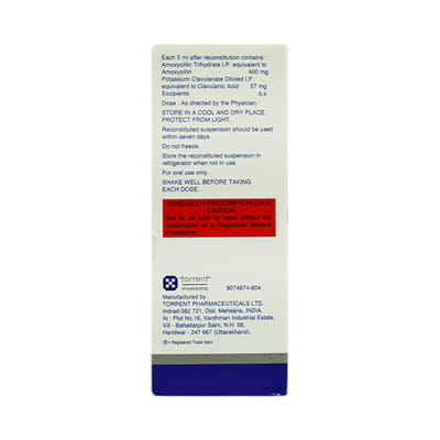 Ampoxin Cv Forte 457 Mg Bottle Of 30ml Syrup