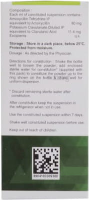 Mega Cv 80/11.4 Mg Bottle Of 10ml Oral Drops