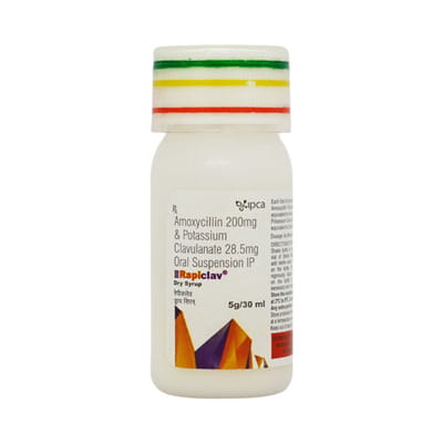 Rapiclav Bottle Of 30ml Dry Syrup