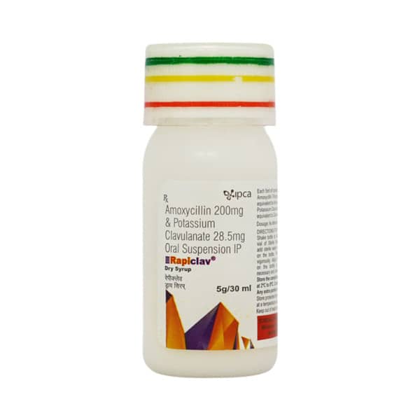 Rapiclav Bottle Of 30ml Dry Syrup