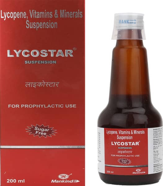 Lycostar Sugar Free Bottle Of 200ml Suspension