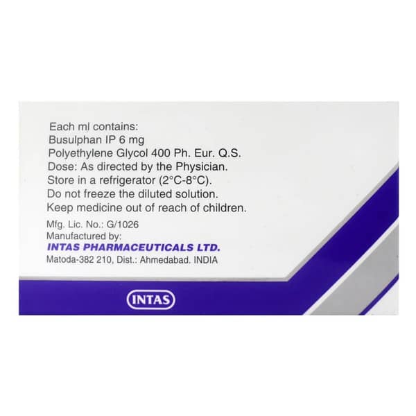 Bufatas 60 Mg Injection 10 Ml