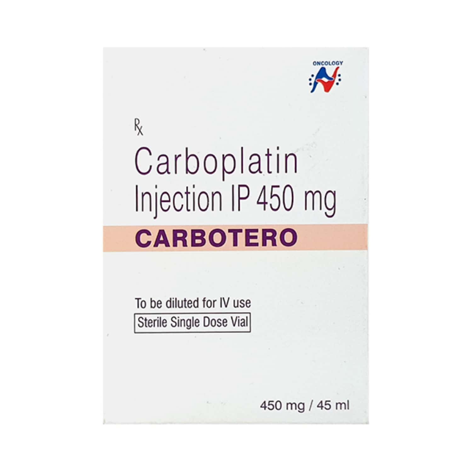 carbotero 450mg vial of 45ml injection