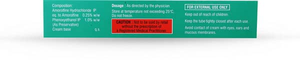 Amrolmac 0.25 % Tube Of 30gm Cream
