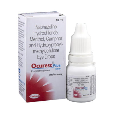 Ocurest Plus New Bottle Of 10ml Eye Drops