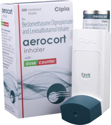 Aerocort 50/50mcg Cfc Free Box Of 200md Metered Dose Inhaler