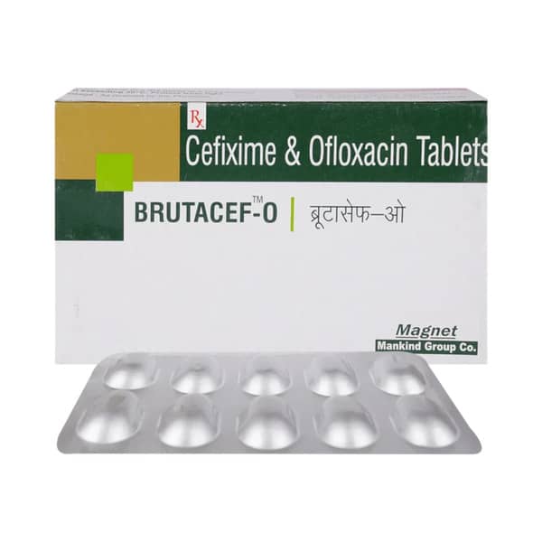 Brutacef O 200/200mg Strip Of 10 Tablets