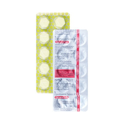 Ciprobid T 500/600mg Strip Of 10 Tablets