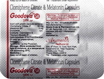 Goodova 50mg Strip Of 5 Capsule