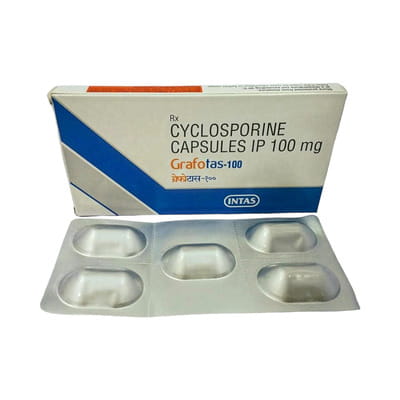 Grafotas 100mg Strip Of 5 Capsules