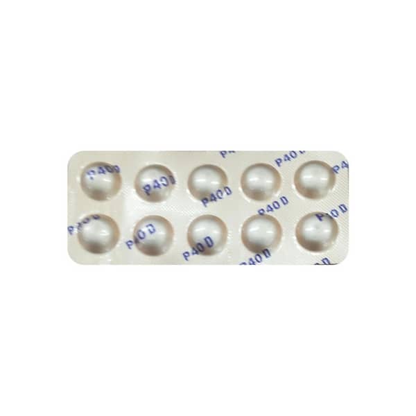 P40d 10/40mg Strip Of 10 Tablets
