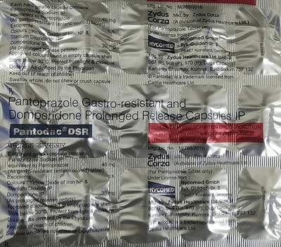 Pantodac Dsr 30/40mg Strip Of 15 Capsules