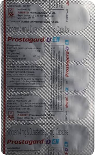 Prostagard D 4mg Strip Of 10 Capsules