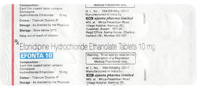 Efonta 10 Mg Tablet 10