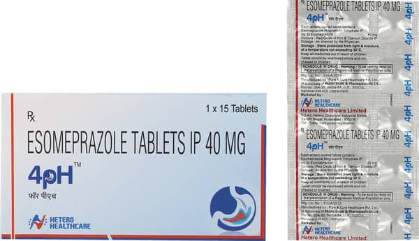 4ph 40 Mg Strip Of 15 Tablets