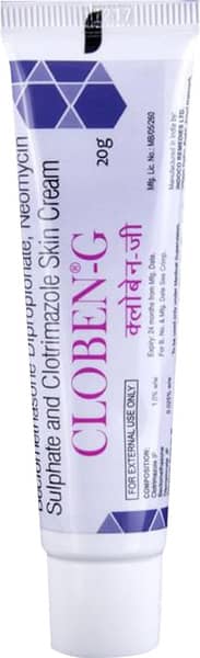 Cloben G Tube Of 20gm Cream