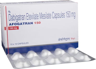 Afogatran 150mg Strip Of 10 Capsules