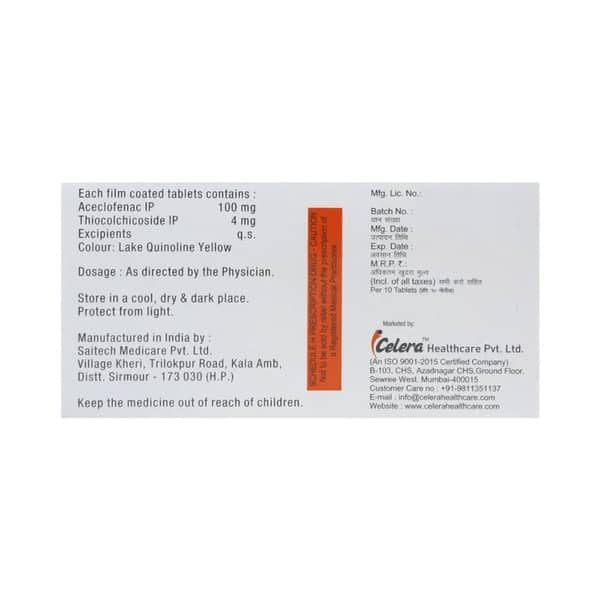 Acelera Th Strip Of 10 Tablets