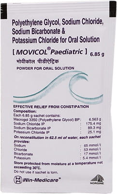 Movicol Paediatric Sachet Of 6.85gm Powder (Pack Of 3)