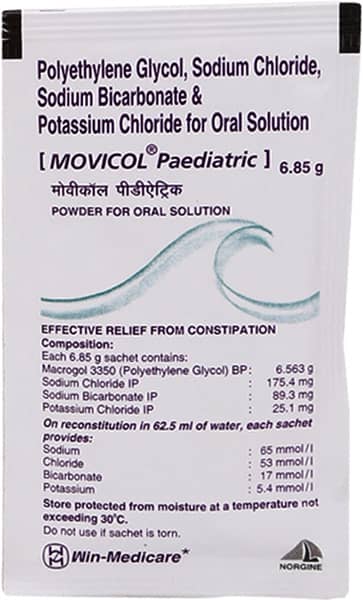 Movicol Paediatric Sachet Of 6.85gm Powder (Pack Of 3)