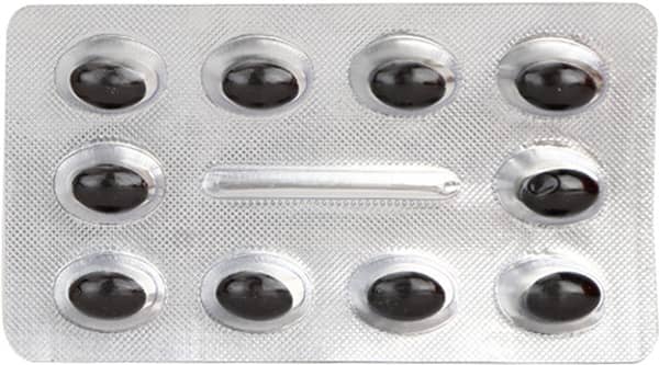 Mega Os Strip Of 10 Capsules
