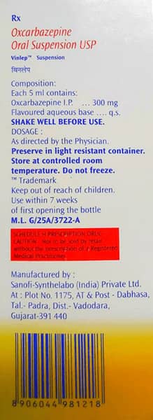 Vinlep Suspension | Lemon Plum Flavour